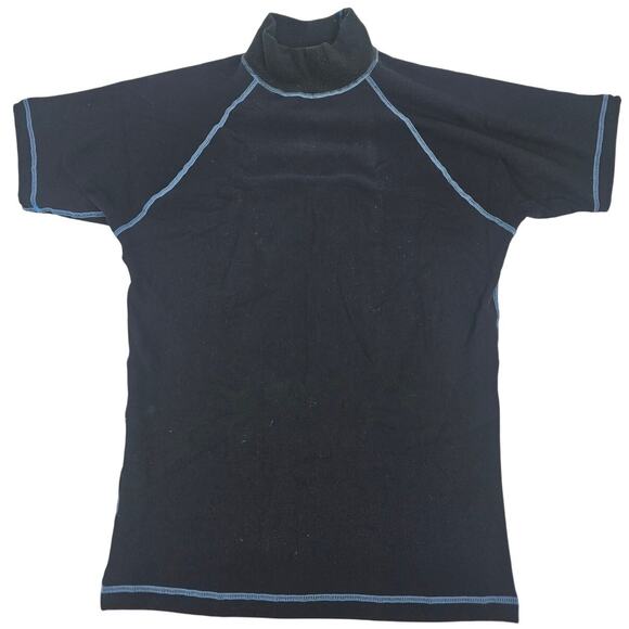 Mysterioso Black M-Tech Cold-Weather Paddling Baselayer Short Sleeve Women's XL - Picture 1 of 6